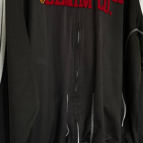 Rocawear denim co. Size 3X measurement in photo please men’s zip mostly jacket - Picture 4 of 9